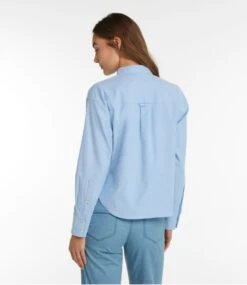 L.L.Bean Women's Signature Boyfriend Oxford Shirt -L.L.Bean 519702 0 45