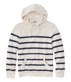 L.L.Bean Men's Wicked Soft Cotton/Cashmere Sweater, Hoodie, Stripe