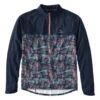 L.L.Bean Men's Comfort Cycling Jersey, Long-Sleeve Print -L.L.Bean 519856 53420 41