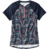 L.L.Bean Women's Comfort Cycling Jersey Print Short-Sleeve 1 L.L.Bean Women's Comfort Cycling Jersey Print Short-Sleeve -L.L.Bean 519858 53420 41
