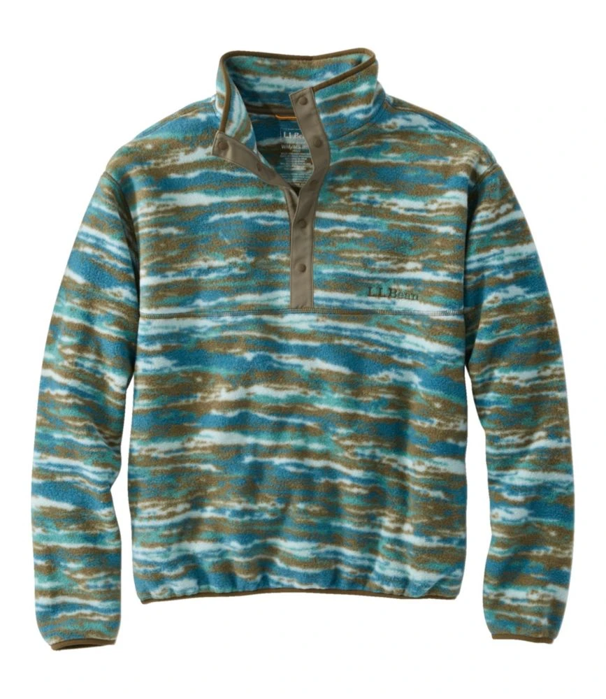 L.L.Bean Adults' Bean's Classic Fleece Pullover, Print 3 L.L.Bean Adults' Bean's Classic Fleece Pullover, Print