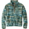 L.L.Bean Adults' Bean's Classic Fleece Pullover, Print -L.L.Bean 519939 53455 41