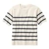 L.L.Bean Women's Classic Cashmere Sweater, Short-Sleeve Tee Stripe -L.L.Bean 519946 2519 41