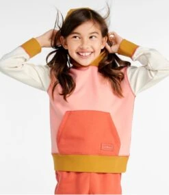 L.L.Bean Kids' Athleisure Hoodie, Colorblock -L.L.Bean 520017 0 45