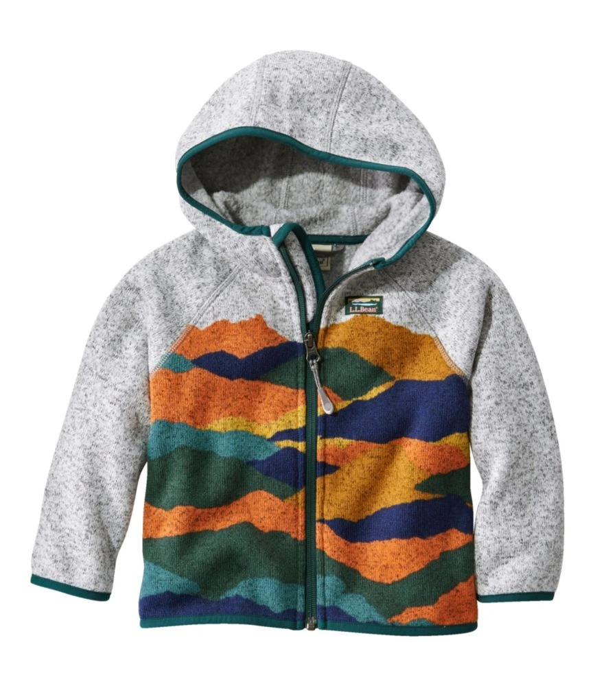 Infants' And Toddlers' L.L.Bean Sweater Fleece, Full-Zip Print 3 Infants' And Toddlers' L.L.Bean Sweater Fleece, Full-Zip Print