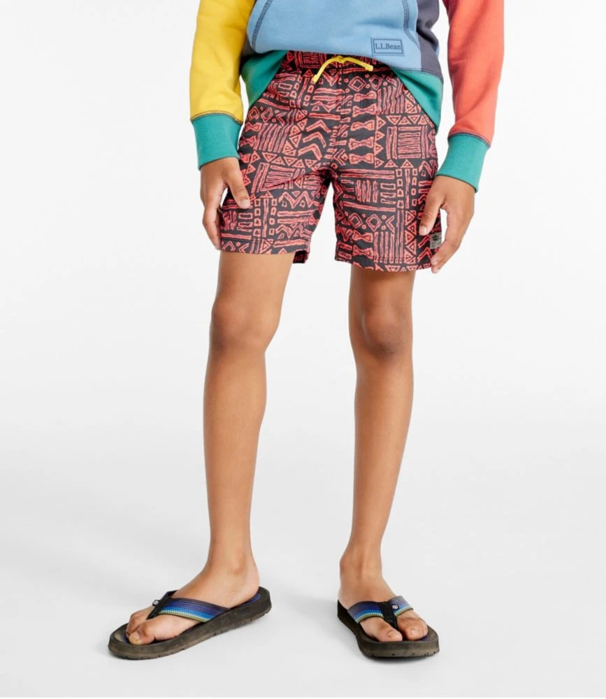L.L.Bean Kids' Stowaway Shorts, Print 5 L.L.Bean Kids' Stowaway Shorts, Print - Image 3