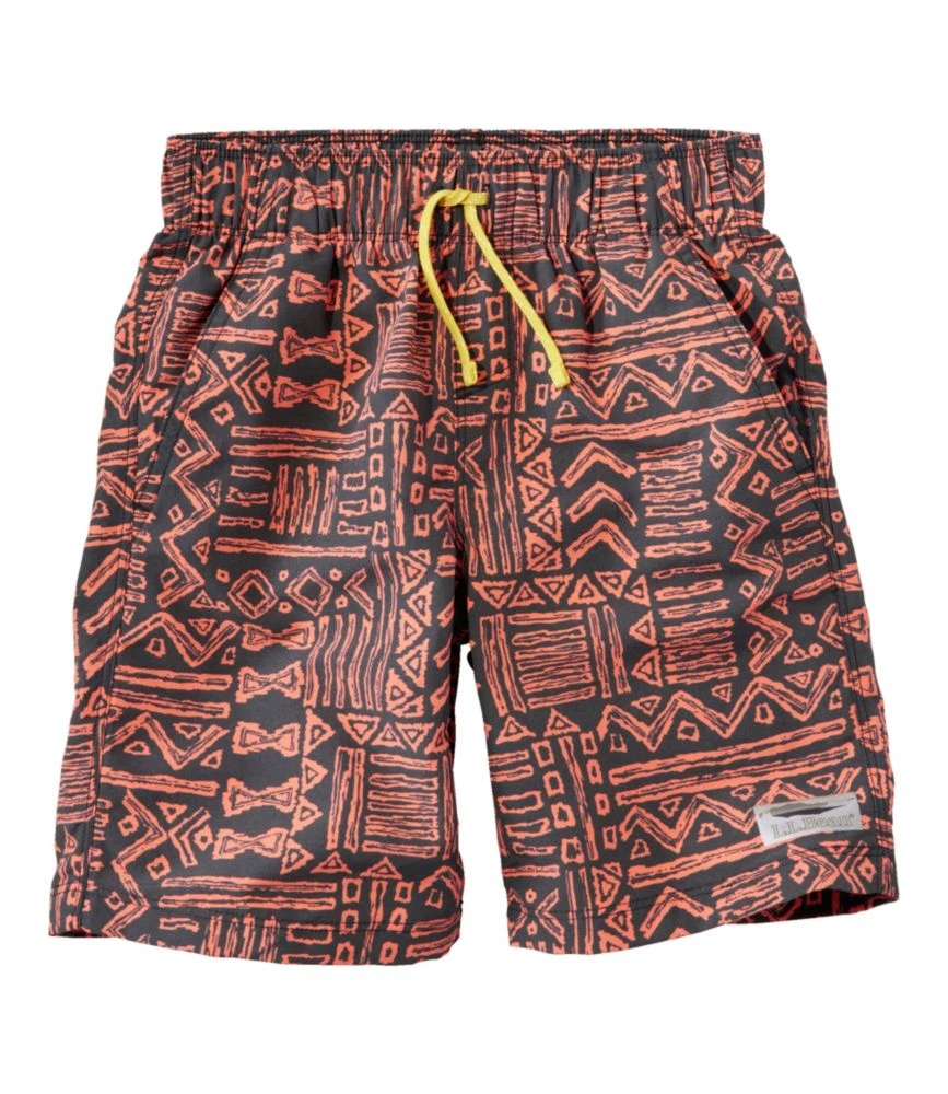 L.L.Bean Kids' Stowaway Shorts, Print 3 L.L.Bean Kids' Stowaway Shorts, Print