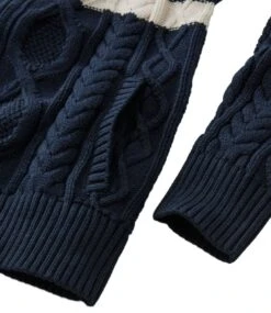 L.L.Bean Women's Bean's Heritage Soft Cotton Fisherman Sweater, Cardigan Pattern -L.L.Bean 520175 0 46