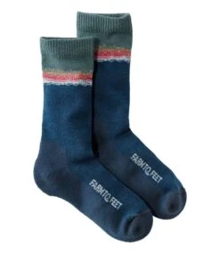 L.L.Bean Kids' Farm To Feet Missoula Crew Socks