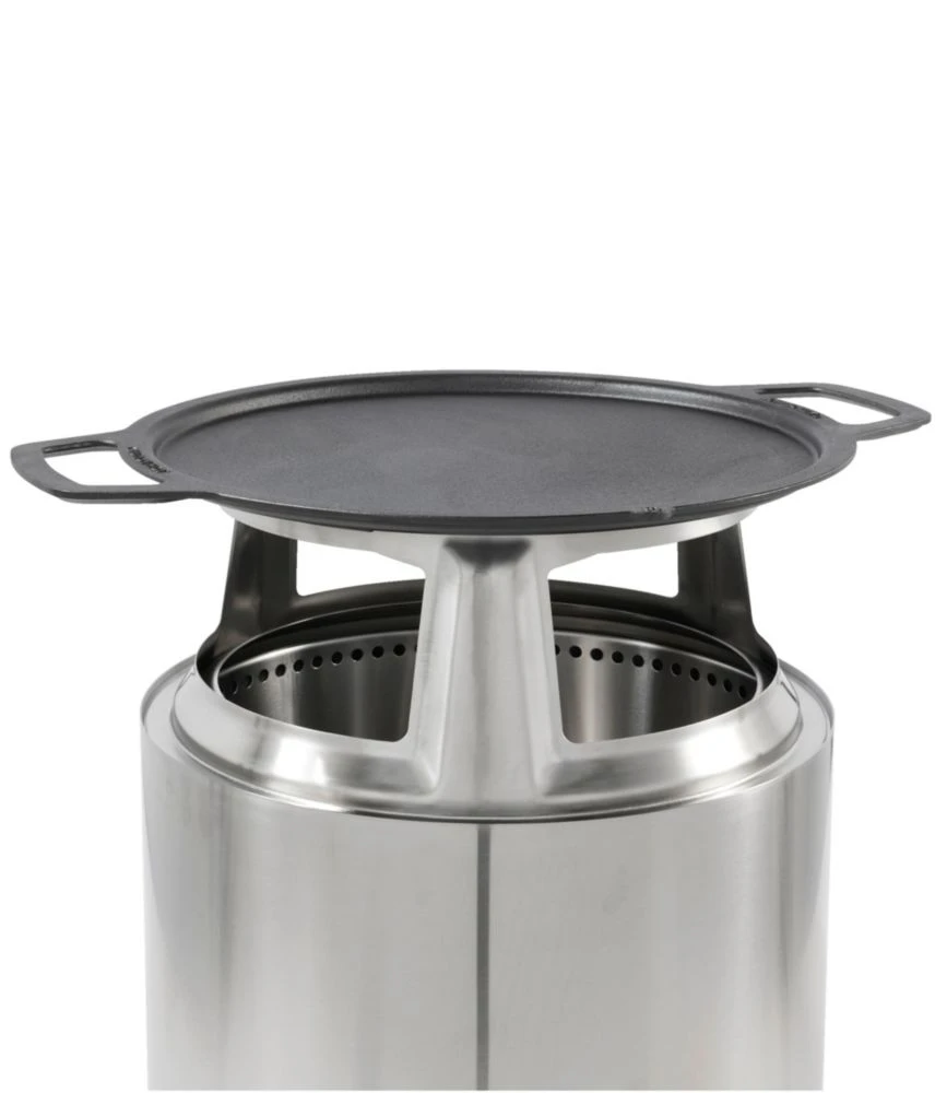 L.L.Bean Solo Stove Bonfire Cast Iron Griddle And Hub Bundle 4 L.L.Bean Solo Stove Bonfire Cast Iron Griddle And Hub Bundle - Image 2