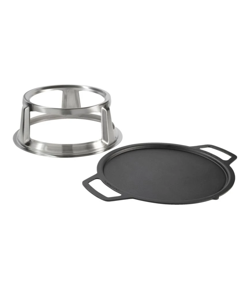 L.L.Bean Solo Stove Bonfire Cast Iron Griddle And Hub Bundle 3 L.L.Bean Solo Stove Bonfire Cast Iron Griddle And Hub Bundle
