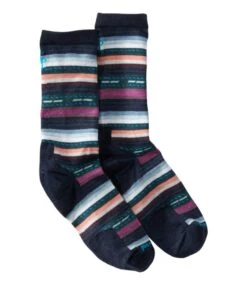 L.L.Bean Adults' Smartwool Everyday Margarita Crew Sock