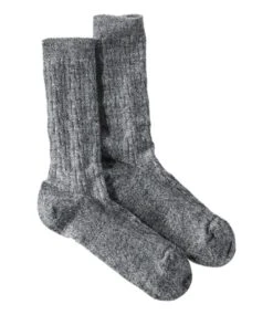 L.L.Bean Adults' Smartwool Everyday Cable Crew Sock