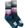 L.L.Bean Adults' Smartwool Everyday Stitch Stripe Crew Sock 1 L.L.Bean Adults' Smartwool Everyday Stitch Stripe Crew Sock -L.L.Bean 520481 8764 41