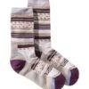 L.L.Bean Women's Smartwool Hike Light Cushion Margarita Crew Sock -L.L.Bean 520494 51243 41