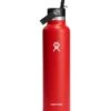 L.L.Bean Hydro Flask Standard Mouth Water Bottle With Flex Straw Cap, 24 Oz. -L.L.Bean 521202 54756 41