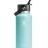 L.L.Bean Hydro Flask Wide Mouth Water Bottle With Flex Straw Cap, 32 Oz. -L.L.Bean 521209 54755 41